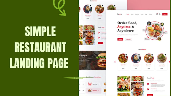 do UI design, UI UX design, landing page, and website design in figma