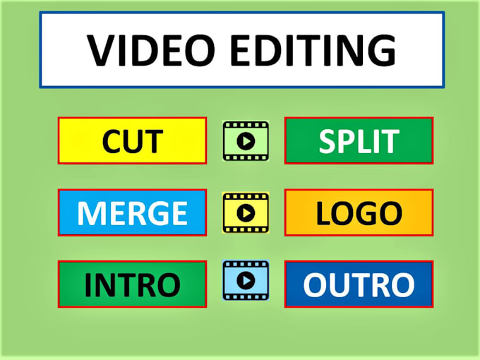 professionally edit, cut, split, convert and merge video