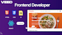 do front end web development in react js and javascript for saas web apps