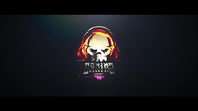 do custom futuristic 3d logo animation