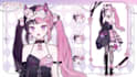 design anime chibi vtuber model with full live2d vtuber rigging for streaming