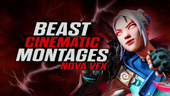create cinematic valorant and fps montage with smooth transitions and pro vfx