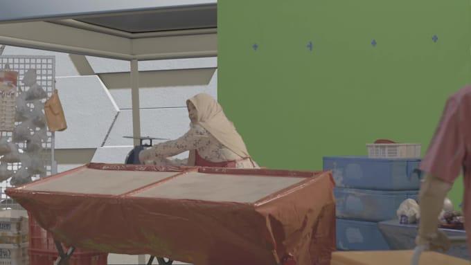do vfx green screen remove, background remove and replacement, skin retouching