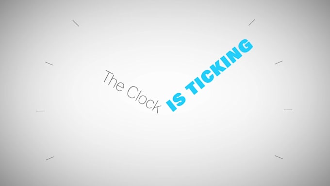create kinetic typography video