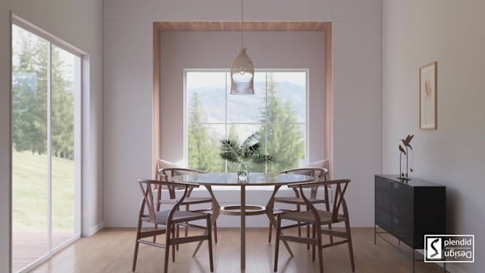 design 3d model and render your house interior