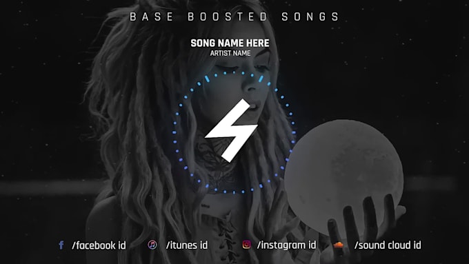 create a stunning audio spectrum and music visualizer