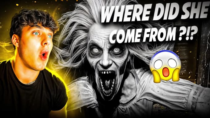 craft high quality gaming thumbnails for horror and popular games