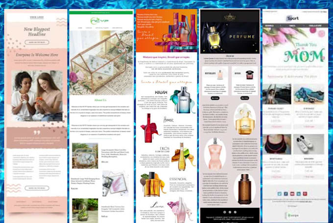 do constant contact email template