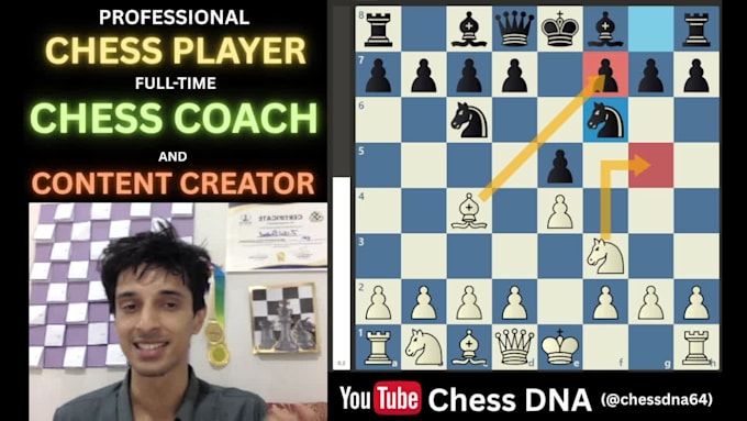 be your professional chess coach and personal trainer