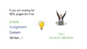 write research reports, online assignments, projects, and summaries on any topic
