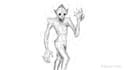 make dark and creepy art for you