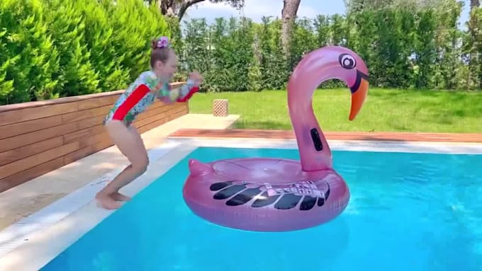 do eye catching kids video editing for youtube