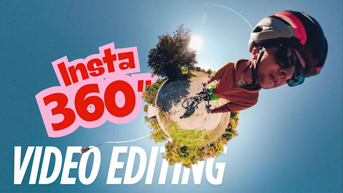stitch and edit insta360, gopro videos professionally