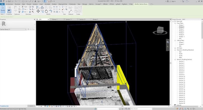do bim revit modeling point cloud and scan to bim lod 400