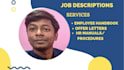 write job descriptions,offer letters,HR policies