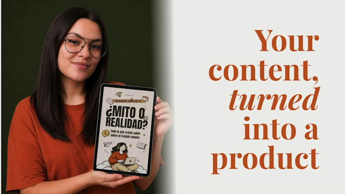 design your lead magnet, workbook or digital guide PDF