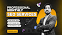 provide you monthly aeo, ai, on page, off page SEO services