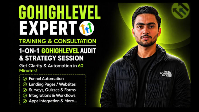 provide you gohighlevel training and go high level consultation 1 hour