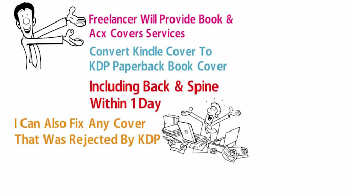 design amazon kdp cover or kindle and create space