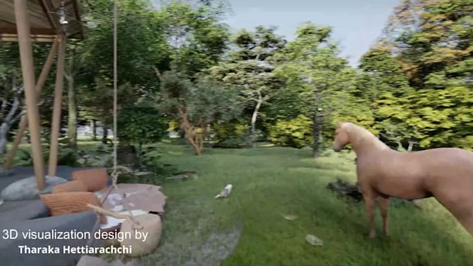 do realistic landscape 3d rendering