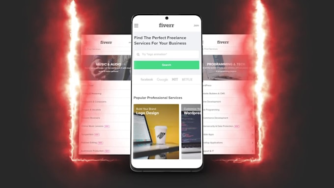 a trendy app promo video or app promo for you