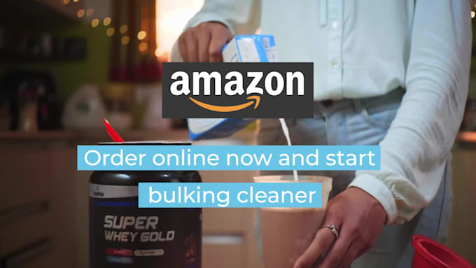 create an amazon ecommerce product promotional video ad