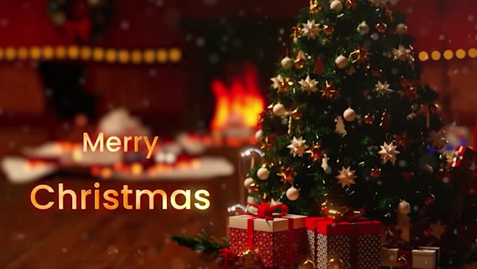 make the best christmas greeting video for family