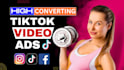 create viral tik tok video ads, tiktok ads for your dropshipping products