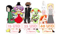 design your character with my anime styl