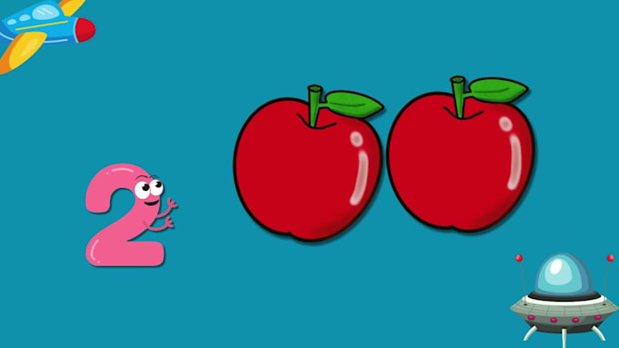 create kids learning videos