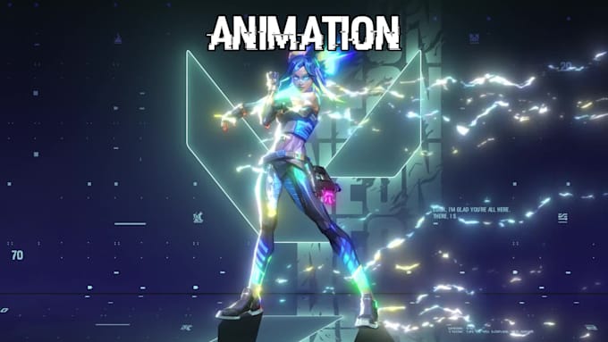 create a stunning animated art for you in after effects