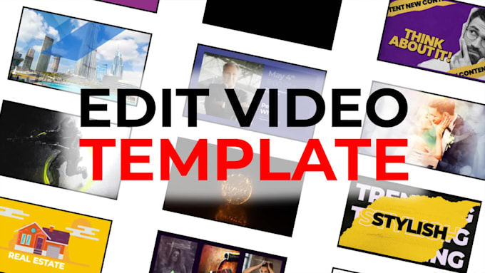Customize edit any after effects and premiere pro template by Khorev24 ...