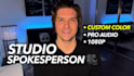 be your charming, captivating young male studio spokesperson