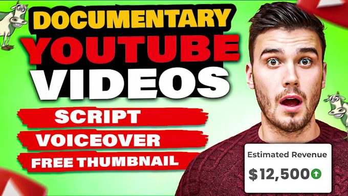 create history documentary videos for youtube and documentary style like vox