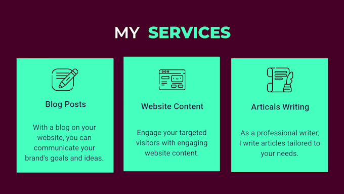 write seo articles and blog posts