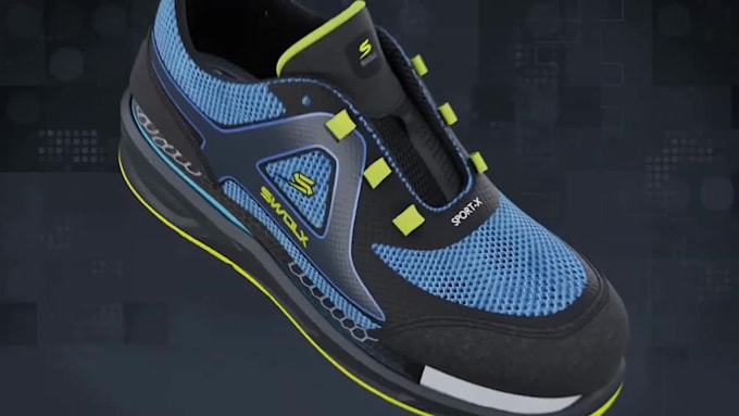 do 3d shoe modeling, 3d shoe design, 3d shoe animation
