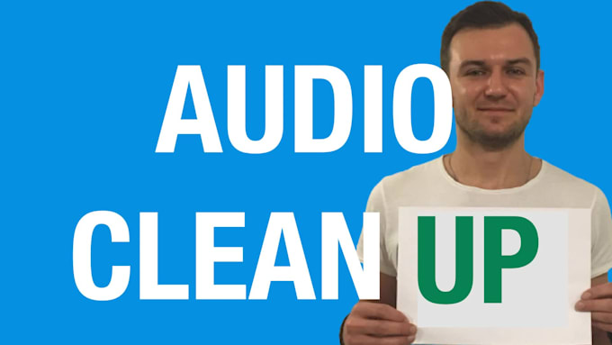 clean up denoise edit your audio or sound in video