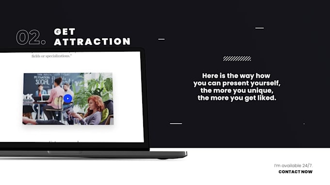do amazing website promo for you