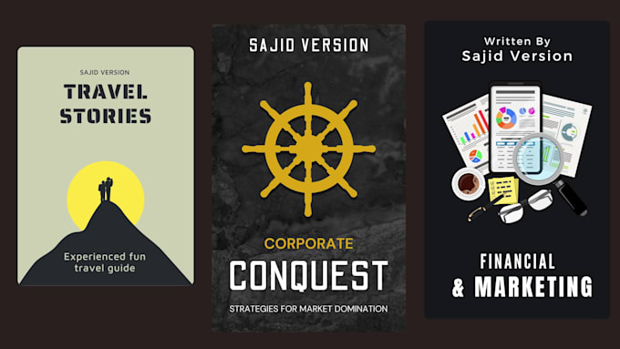 expertly design amazon KDP ebook and paperback book cover in canva pro