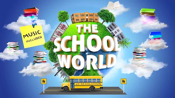 make professional online school promo video ad