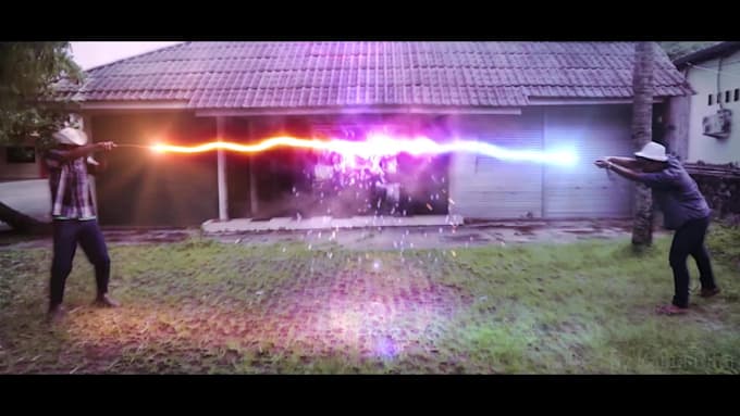 do vfx video, visual effect video editing with after effect