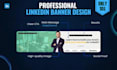 design linkedin banner, facebook cover and carousel posts