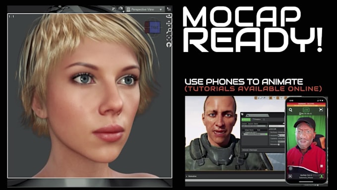 create an accurate metahuman, with custom textures and hair