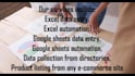 automate google sheets and excel data entry using python