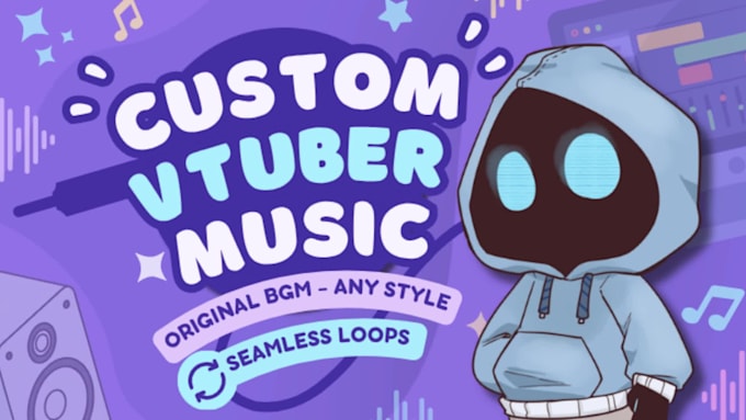 create a bgm for your vtuber live streams or videos