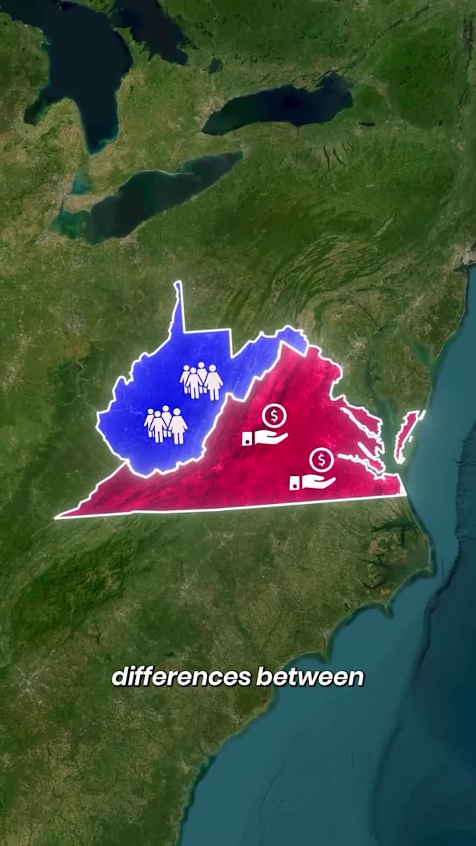 create 2d or 3d animated map vidoes