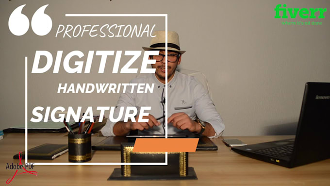 digitize your handwritten signature in PDF file