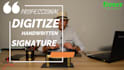 digitize your handwritten signature in PDF file