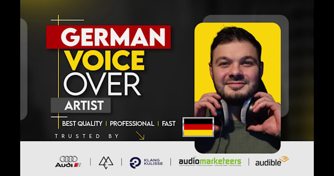 record a german voice over for e learning or training video