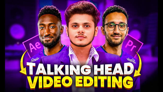 do minimalistic talking head video editing